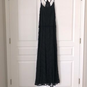 Victoria’s Secret black maxi dress. Size 8